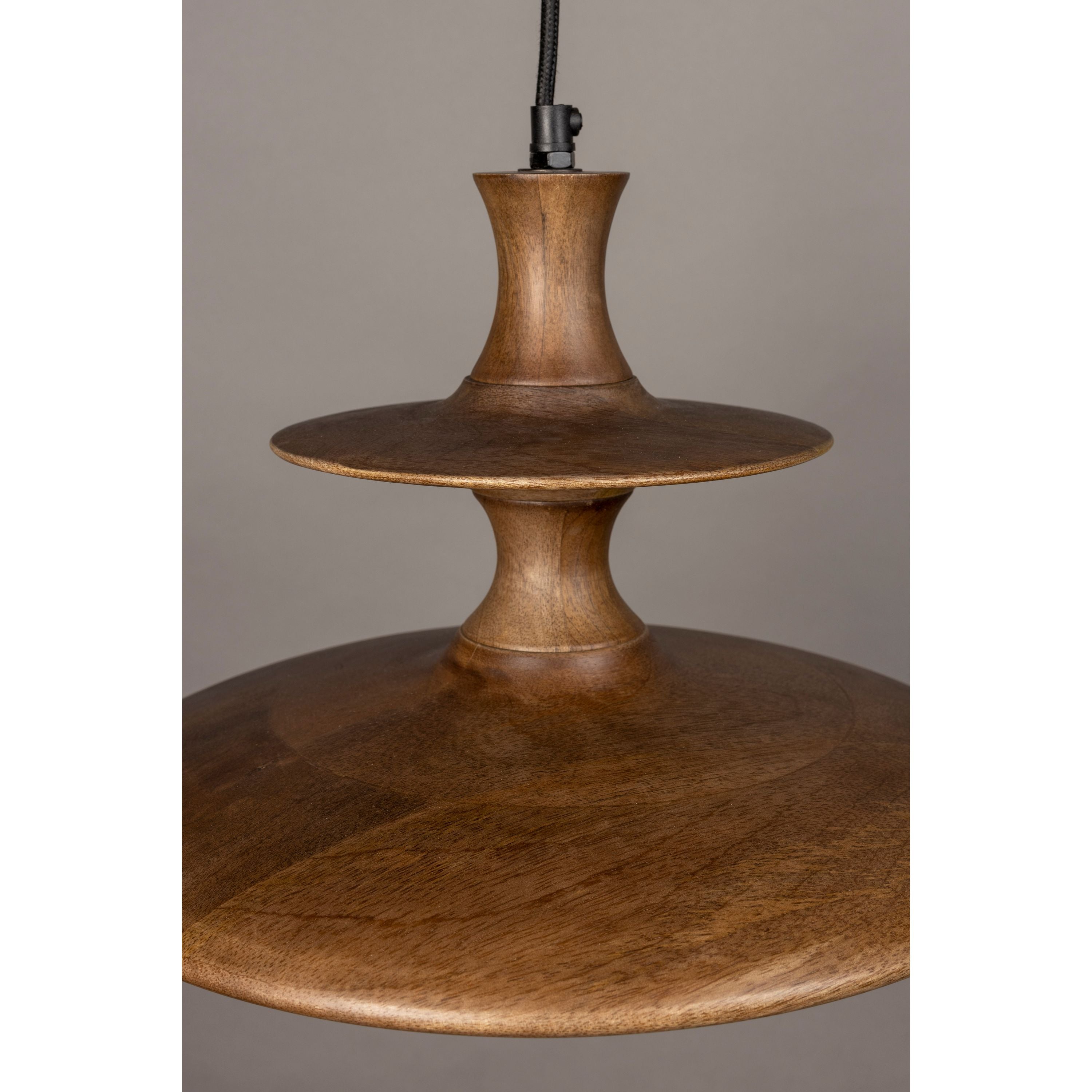 Dutchbone Cath Hanglamp 34 cm (S) Hout Bruin