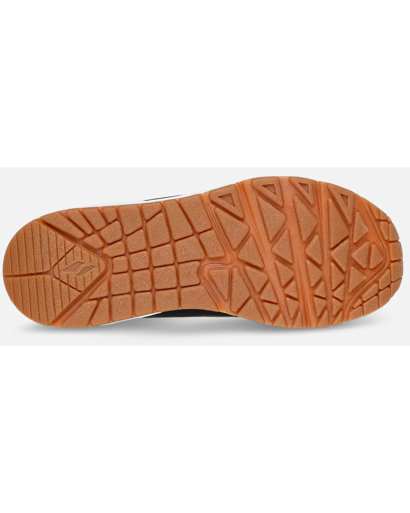Skechers Uno Gen1 - Leopard Chic - Black