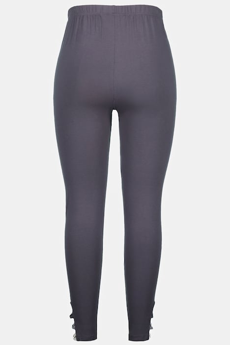 Leggings, Saum-Zierbänder, schmales Bein, Elastikbund