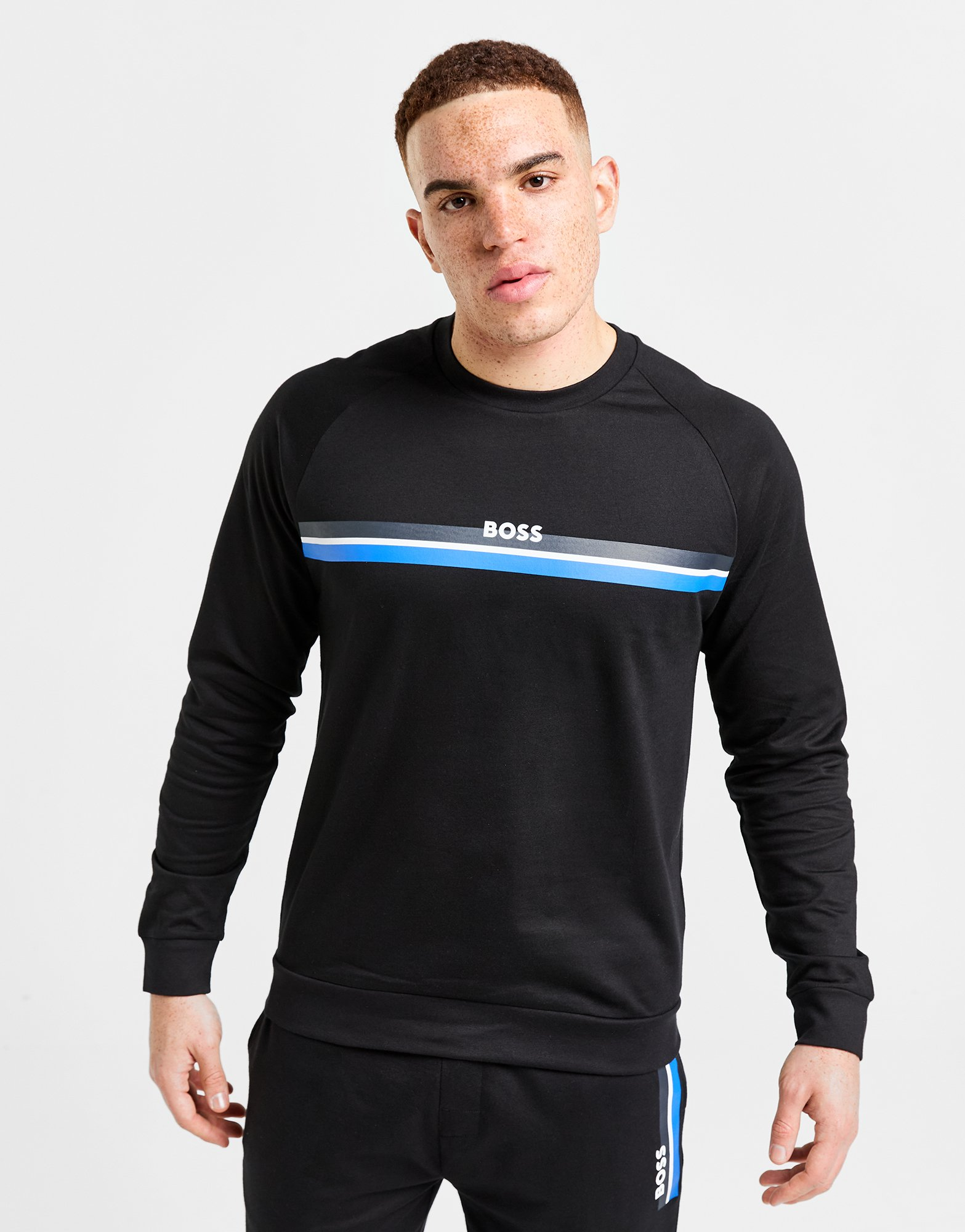 BOSS Ensemble de survêtement Authentic Crew Homme