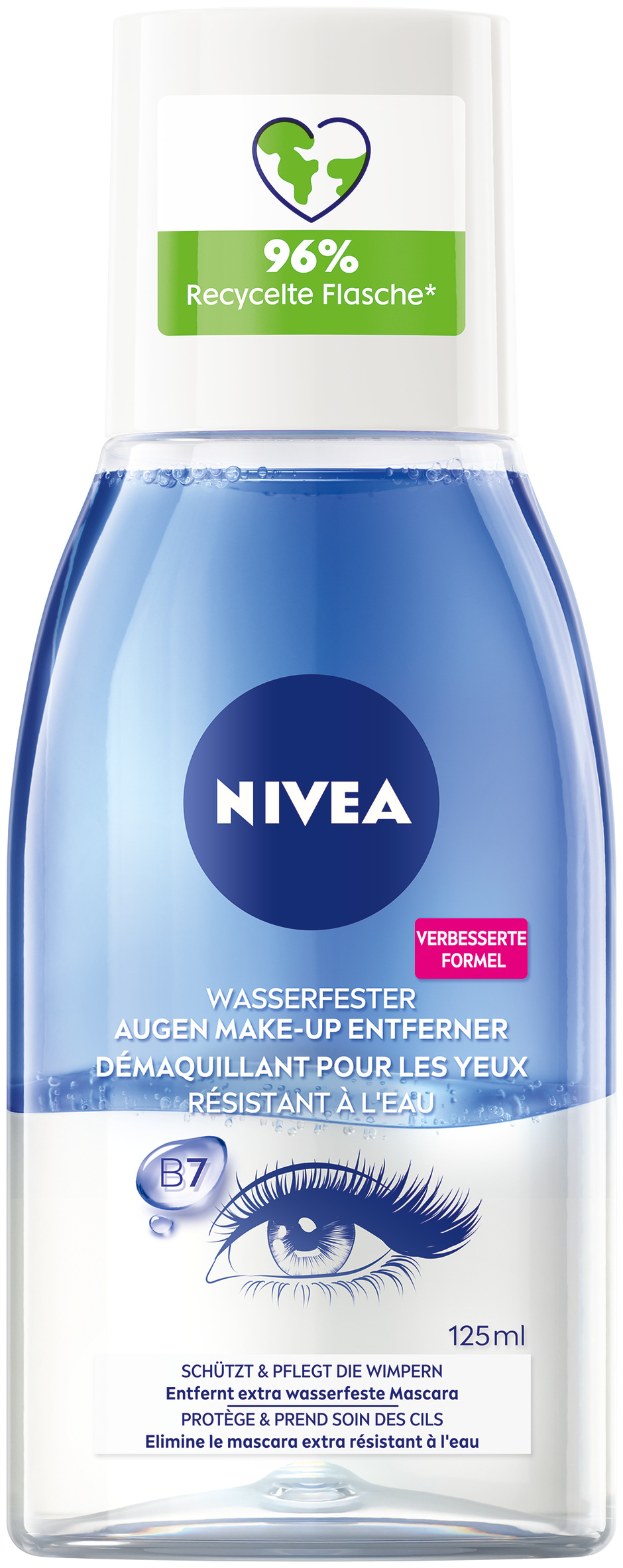 Nivea Augen Make-Up Entferner<br>125 ml, wasserfest