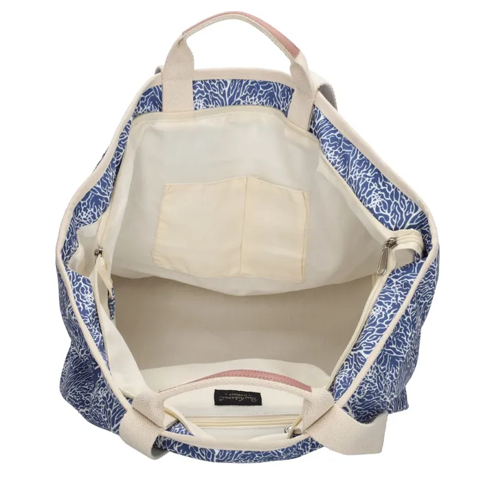 Zebra Richelle Strandtas Blauw