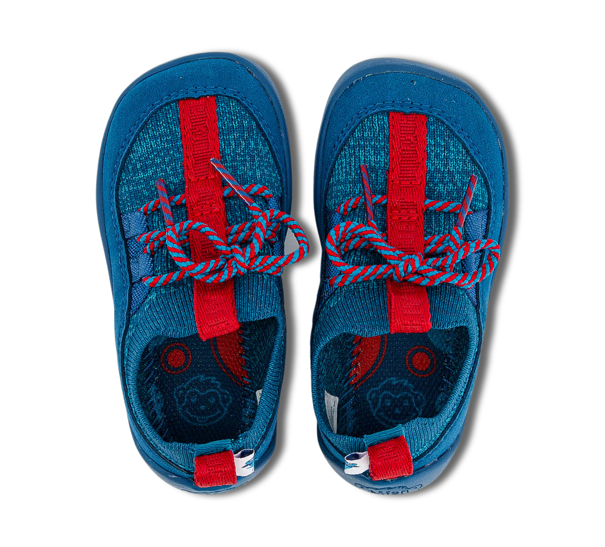 Affenzahn Lauflerner Knit Walker Hai blau