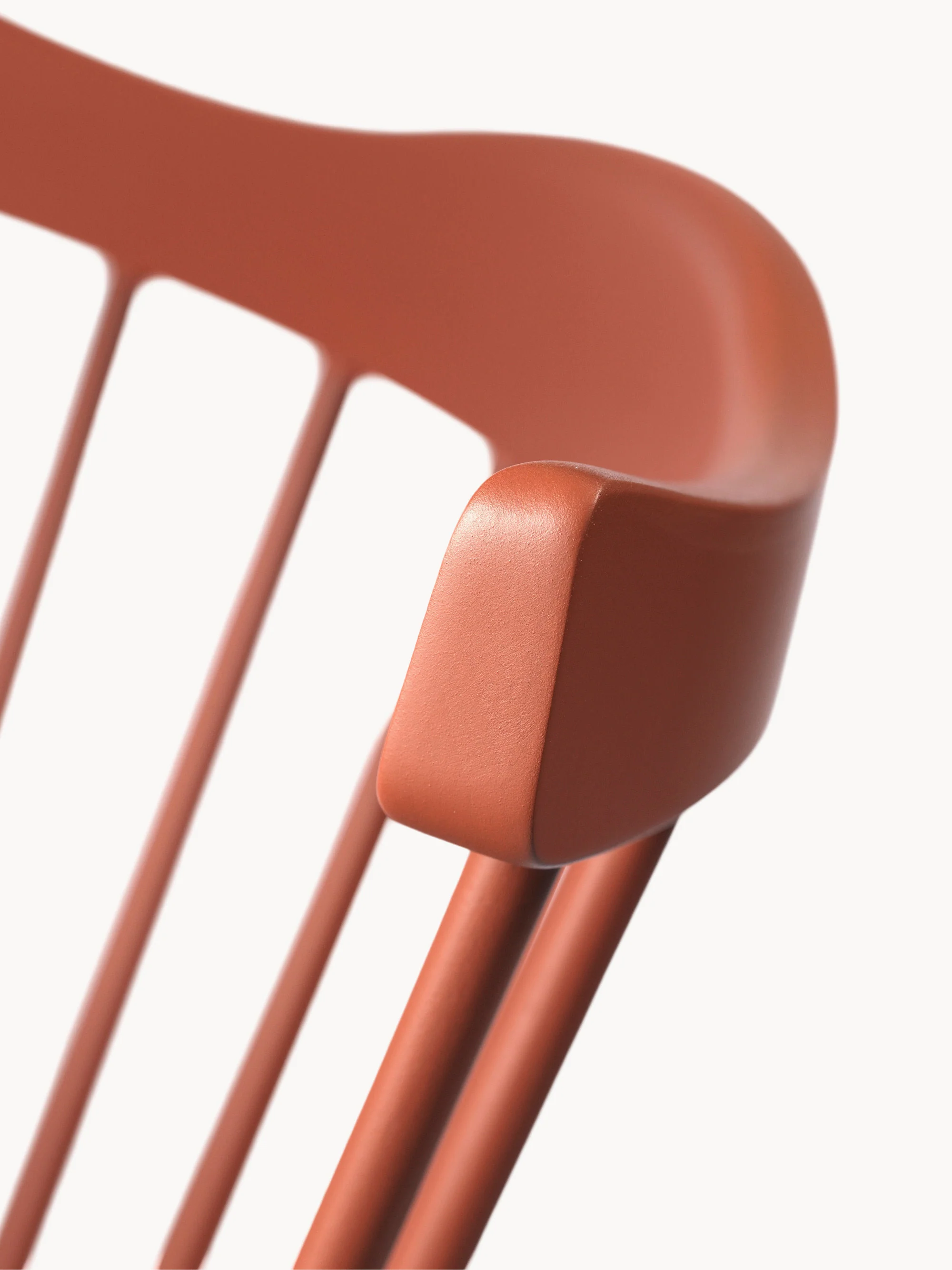 Houten schommelstoel J52G