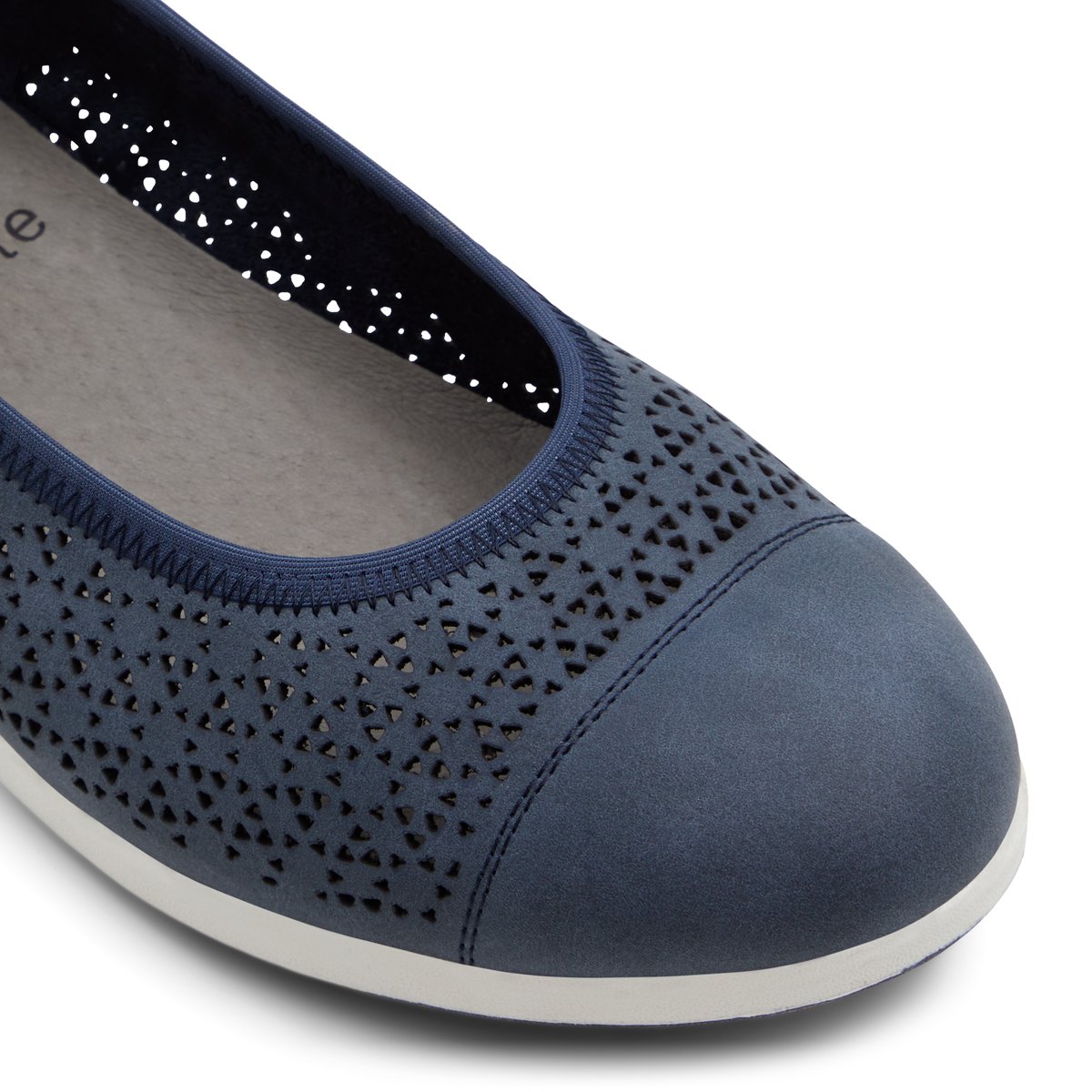 SOLEMATE-Groiri-Ballerine - Talon plat - Marine