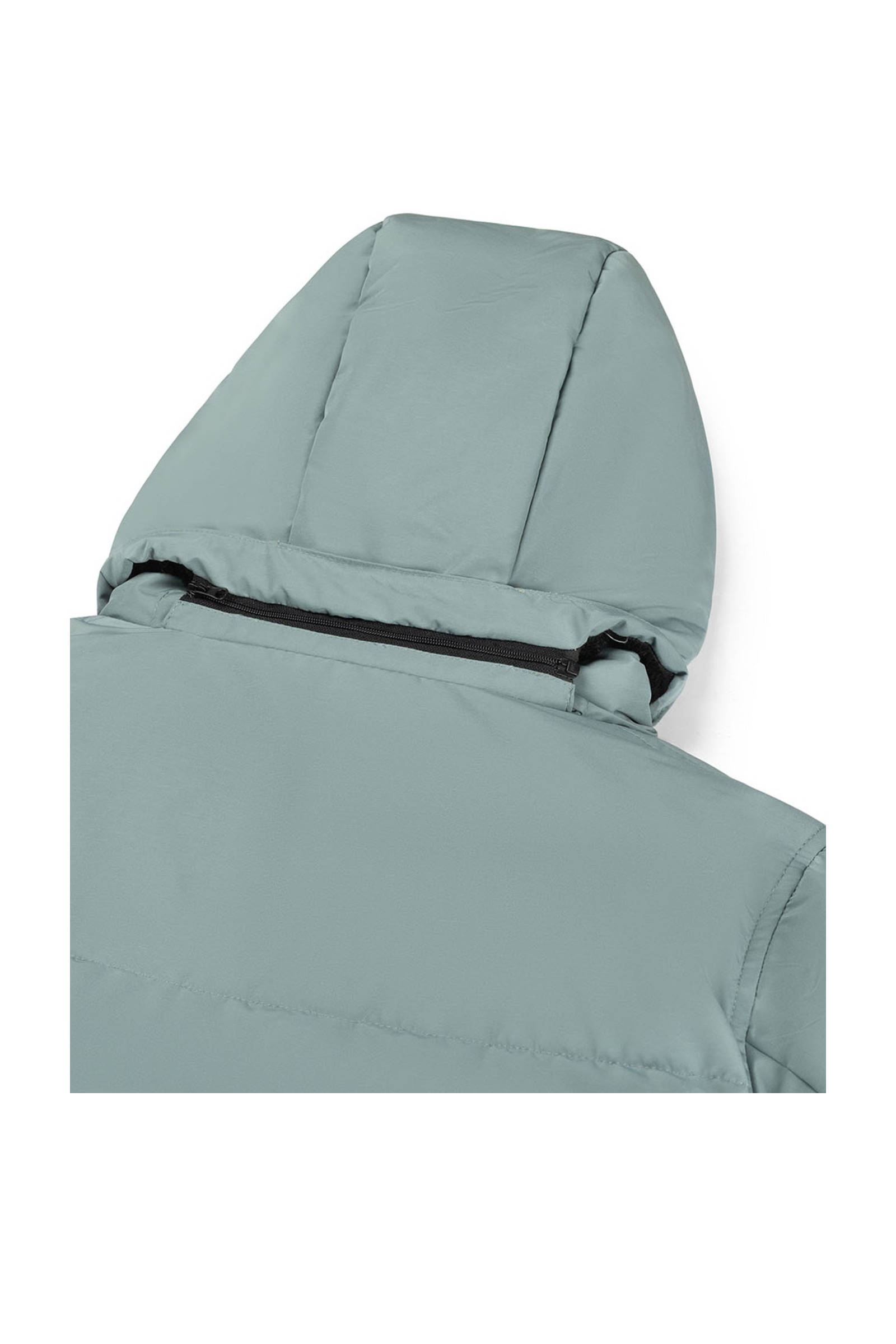Kjelvik gewatteerde jas Isra blauw