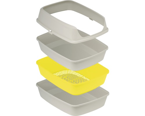 Karlie Lift to Sift kattentoilet 57 x 43 x 27 cm grijs