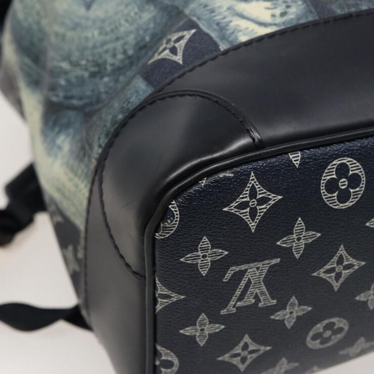 Louis Vuitton Vintage Louis Vuitton Backpack Black