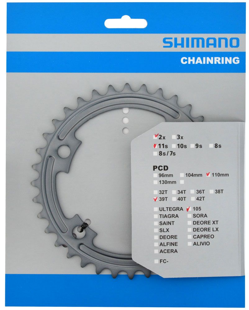 Shimano Kettenblatt für FC-R7000 53/39 Zähne kaufen | Bike-Discount