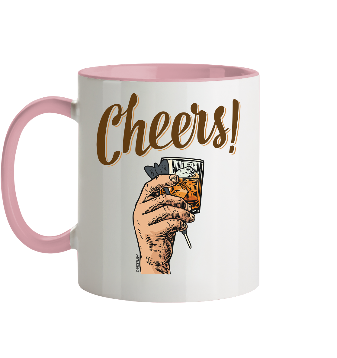 DartSturm - Cheers - Tasse zweifarbig