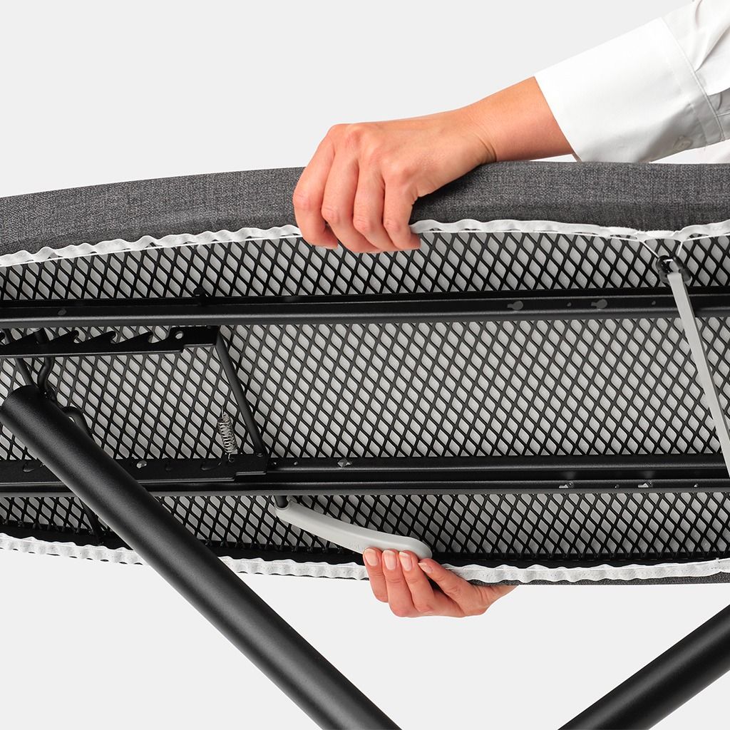 Strijkplank D, 135x45 cm, hittebestendige parkeerplaats - Denim Black