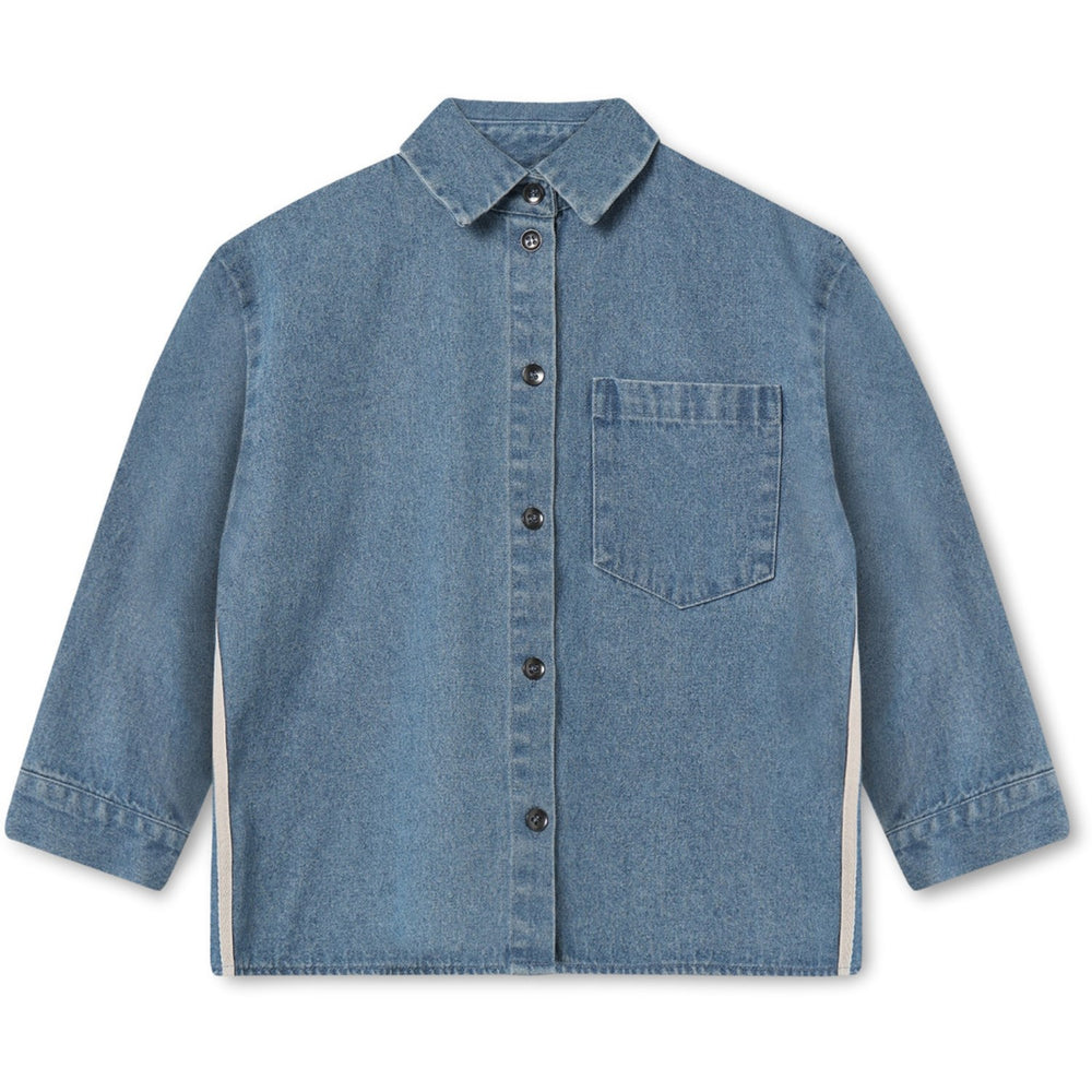 Køb Fliink Medium Denim Blue Donny Bluse