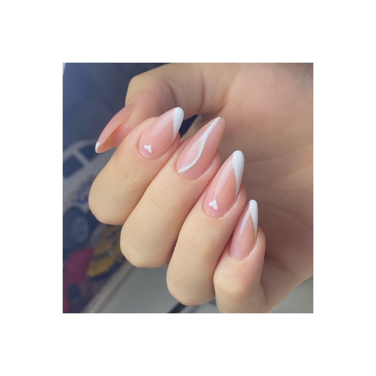 DIY Nails - Komplett sett for enkel påføring Flerfarget
