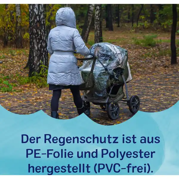 Regenschutz für Kinderwagen