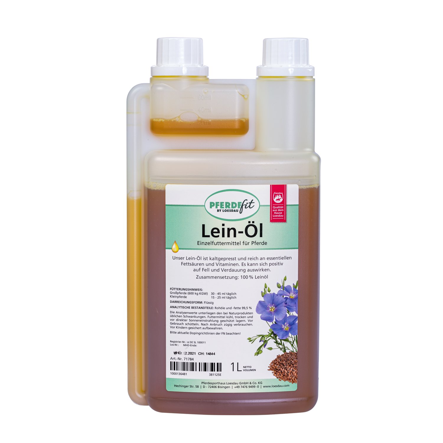 PFERDEfit by Loesdau Leinöl  - 5 Liter