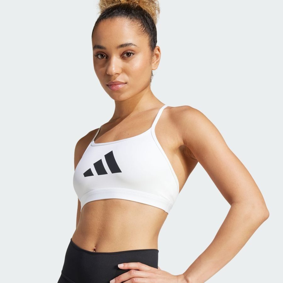 Adidas Aeroreact Big Logo Graphic Bra