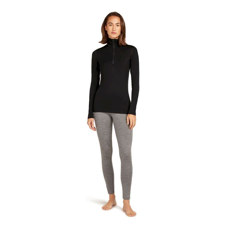 200 Oasis LS Half Zip - Maillot thermique laine mérinos femme