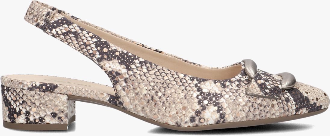 beige gabor slingbacks 521