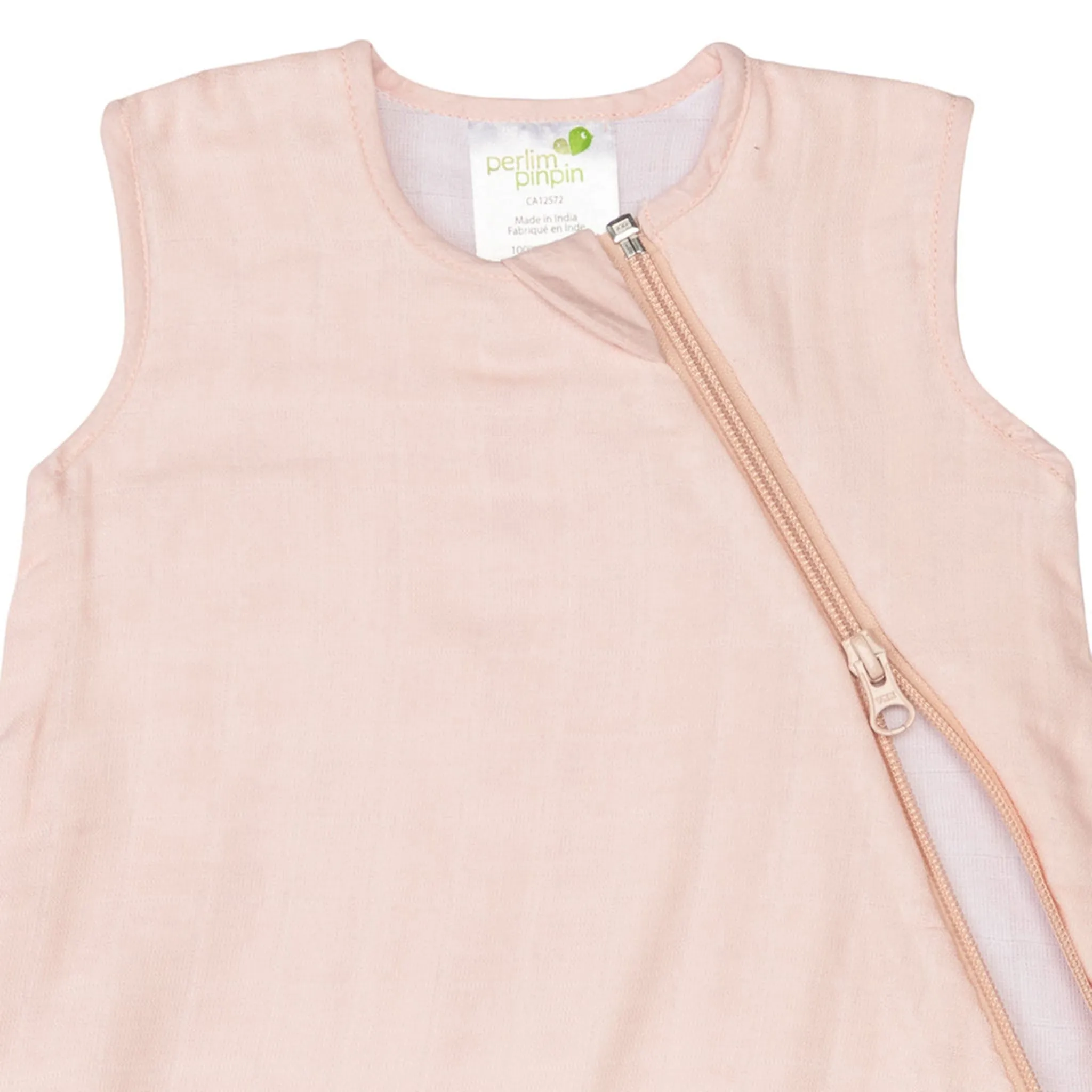 Perlimpinpin Sac de Nuit Mousseline 0-36mois -  Rose