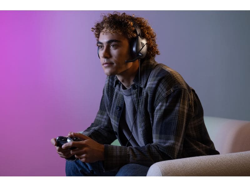 Turtle Beach Headset Ear Force Recon 70P Schwarz Gaming-Headset für PS4 und PS5