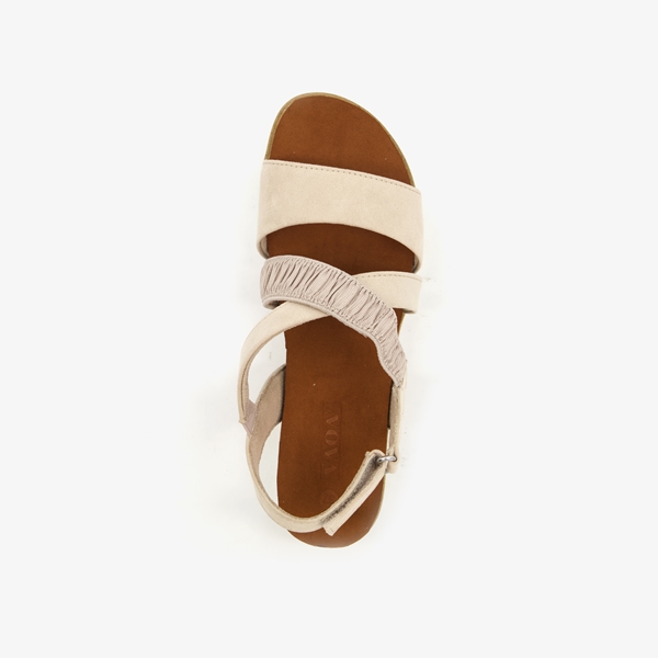 Nova dames sandalen beige