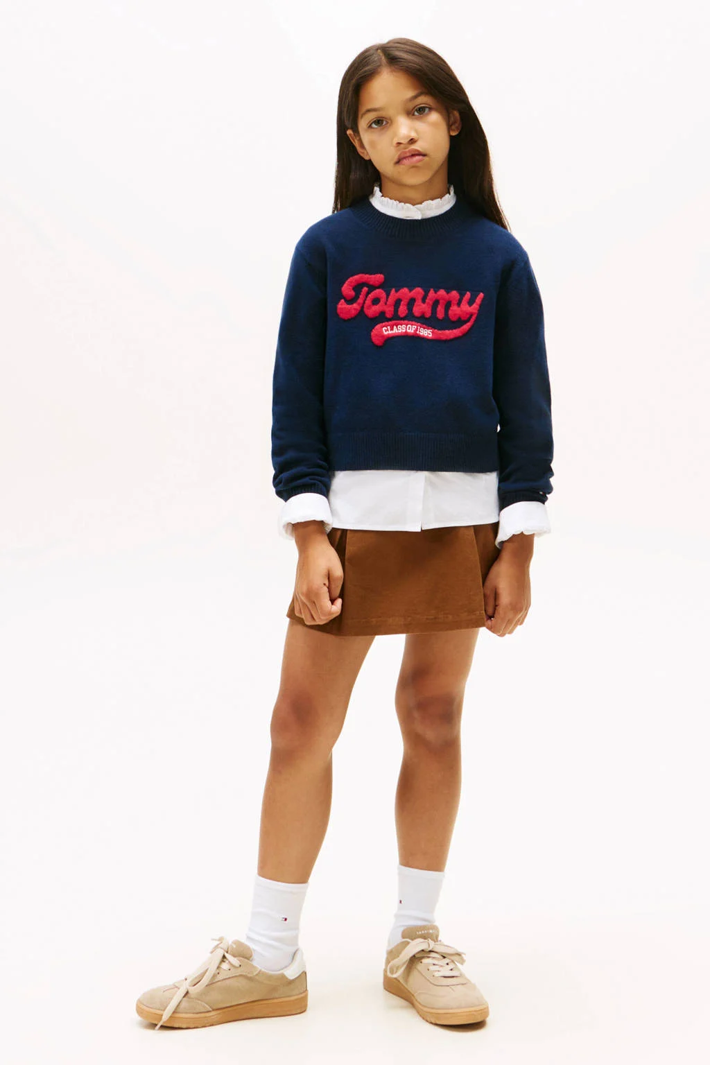 Tommy Hilfiger sweater donkerblauw gebreid