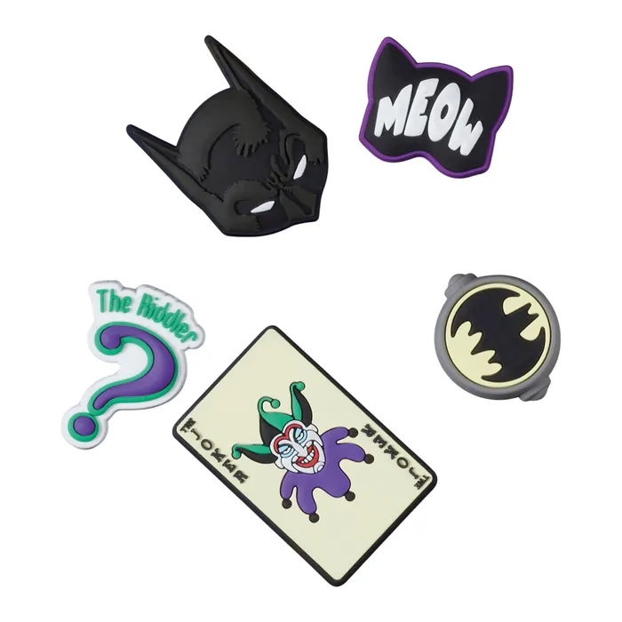 Crocs Batman Jibbitz (5-pack)