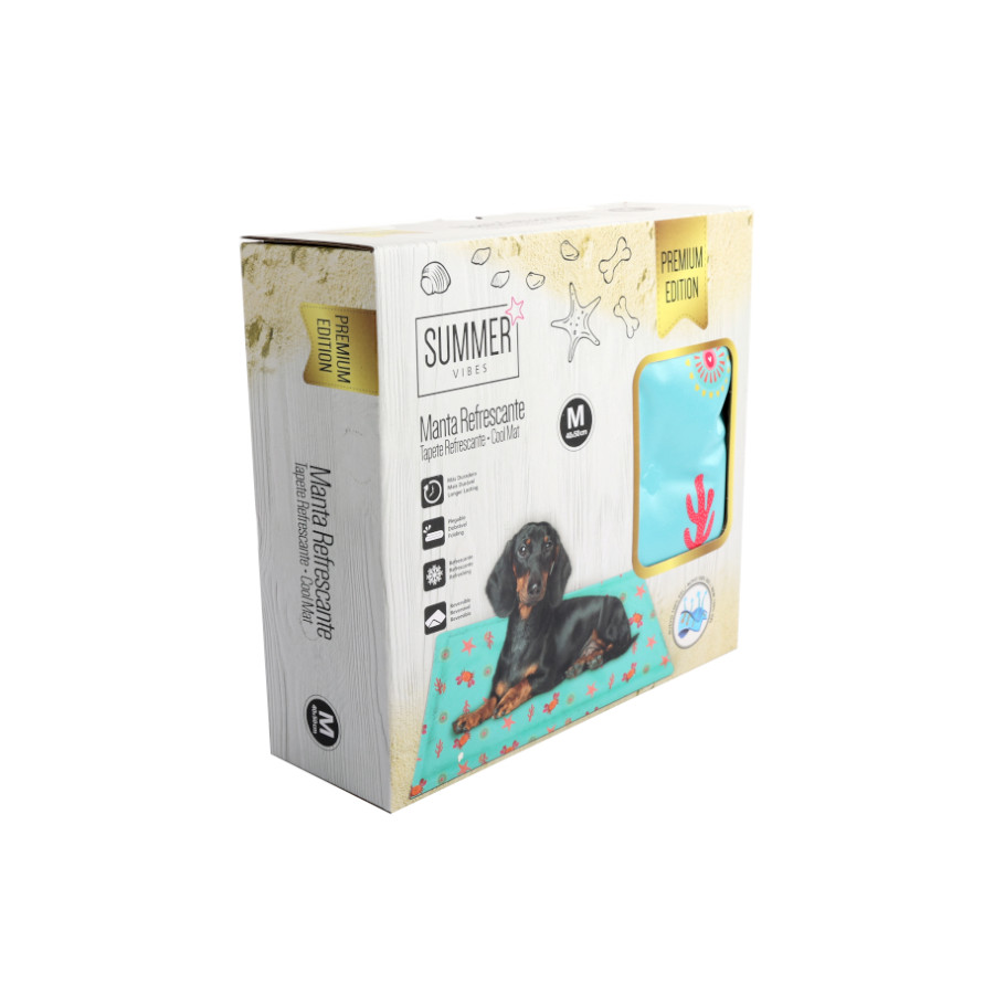 Tapete refrescante premium Summer Vibes Cool Mat para cães