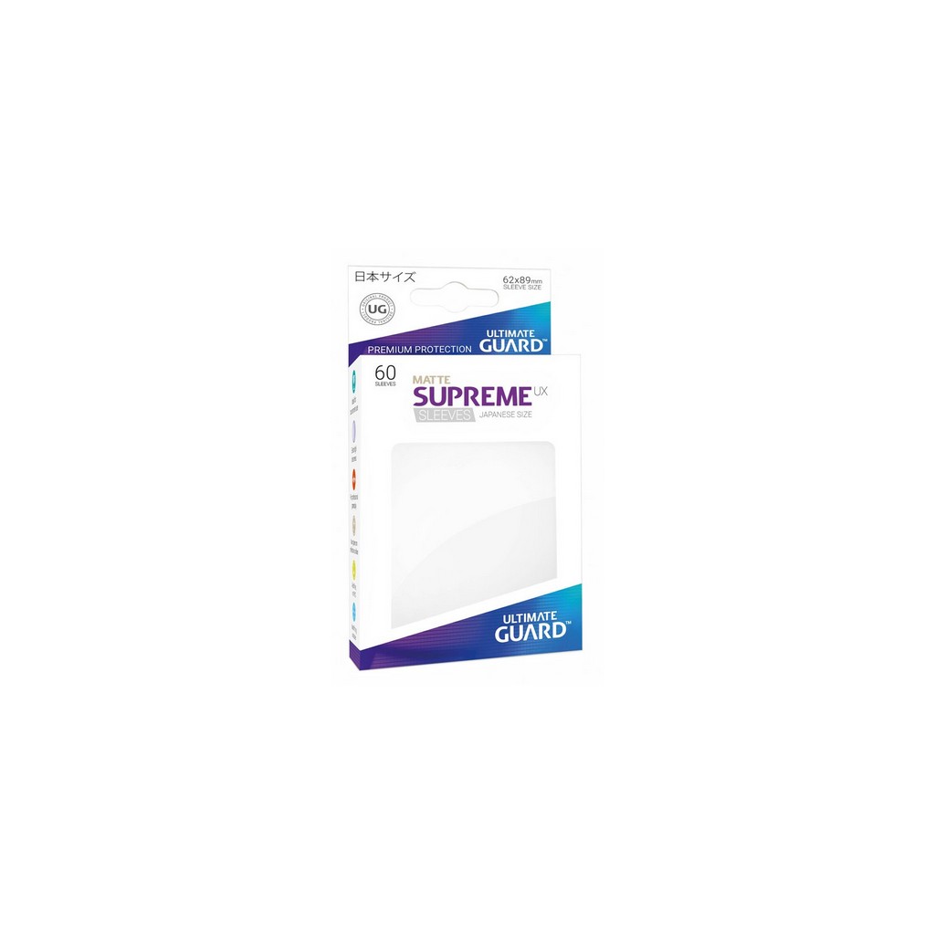 60 Sleeves - Supreme UX Sleeves Japanese Matte :