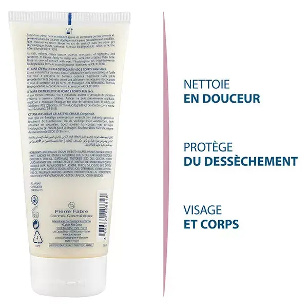 Creme de Banho de Limpeza Ducray Ictyane 200ml