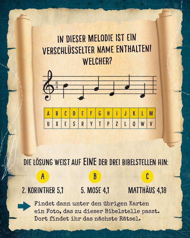 Find your way out - Bibel-Escape-Spiel