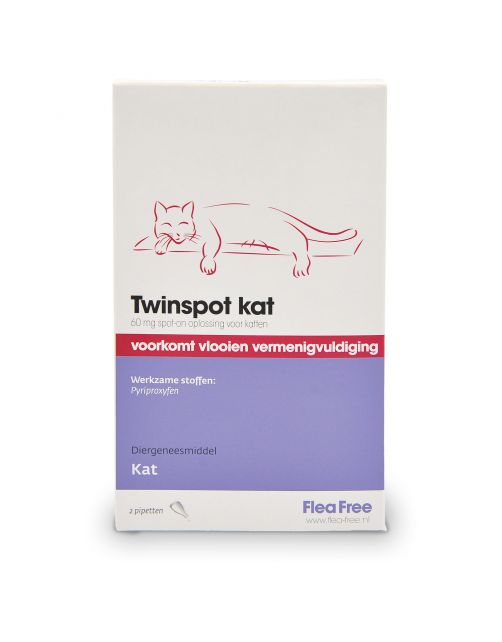 Flea Free Twinspot Kat - Anti vlooien en tekenmiddel