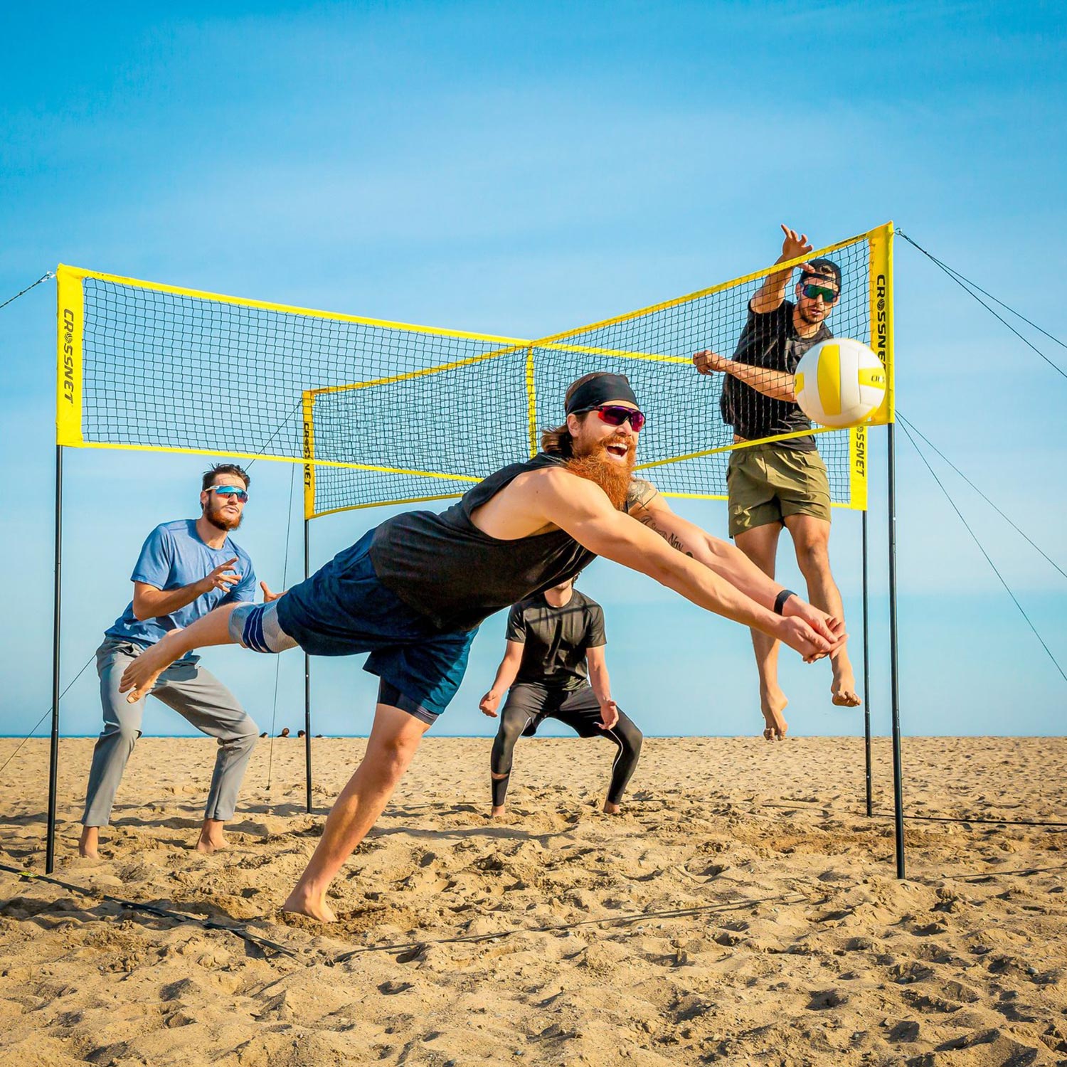 Crossnet Official 4 vakken volleybal