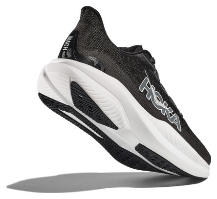 Chaussures Running Hoka Mach 6 Noir/Blanc Homme