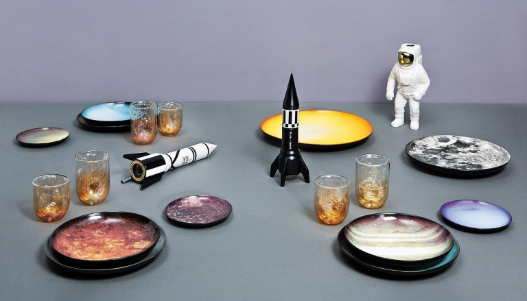Seletti Meteorite glas large