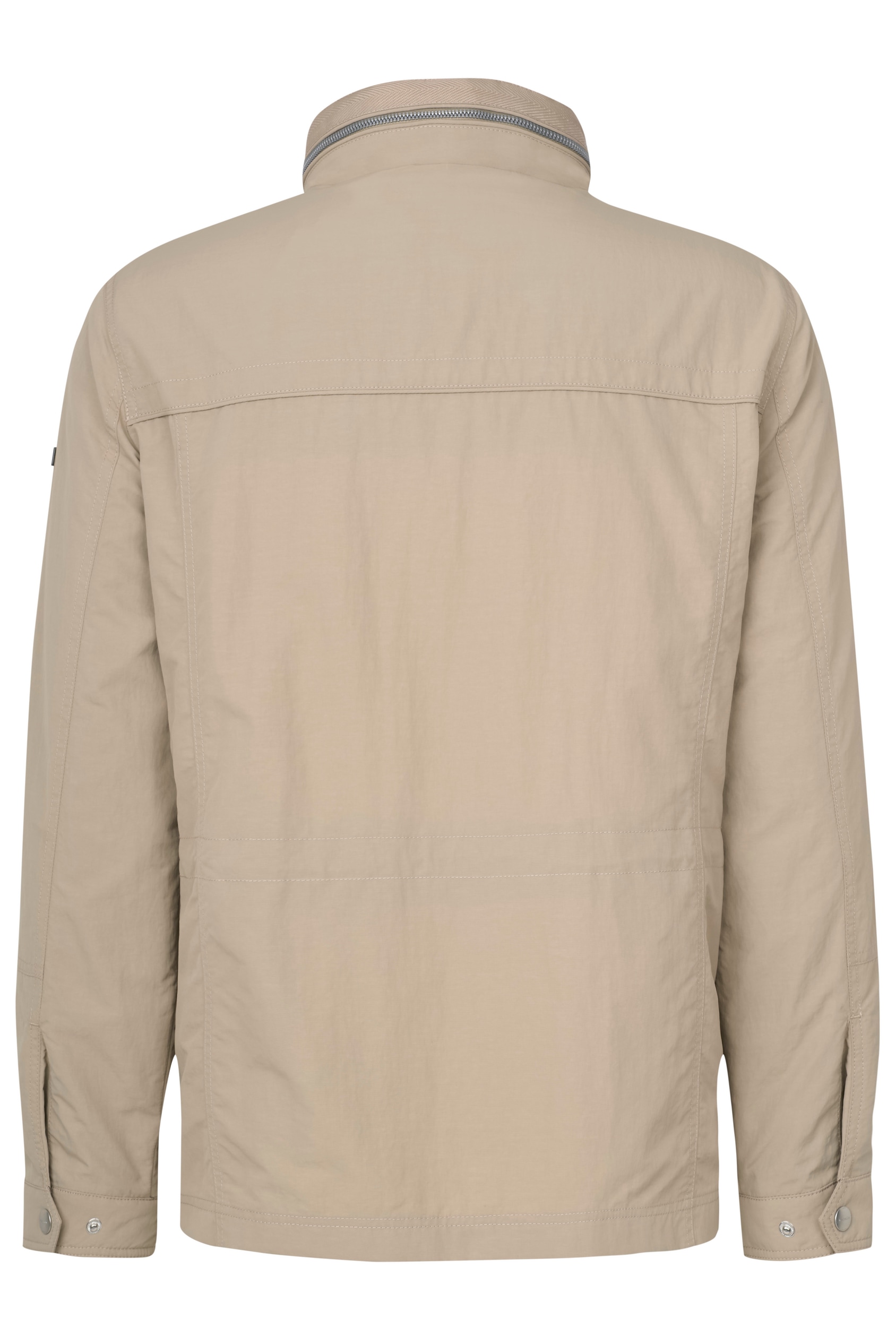 bugatti Langjacke mit Kapuze mit einrollbarer Kapuze