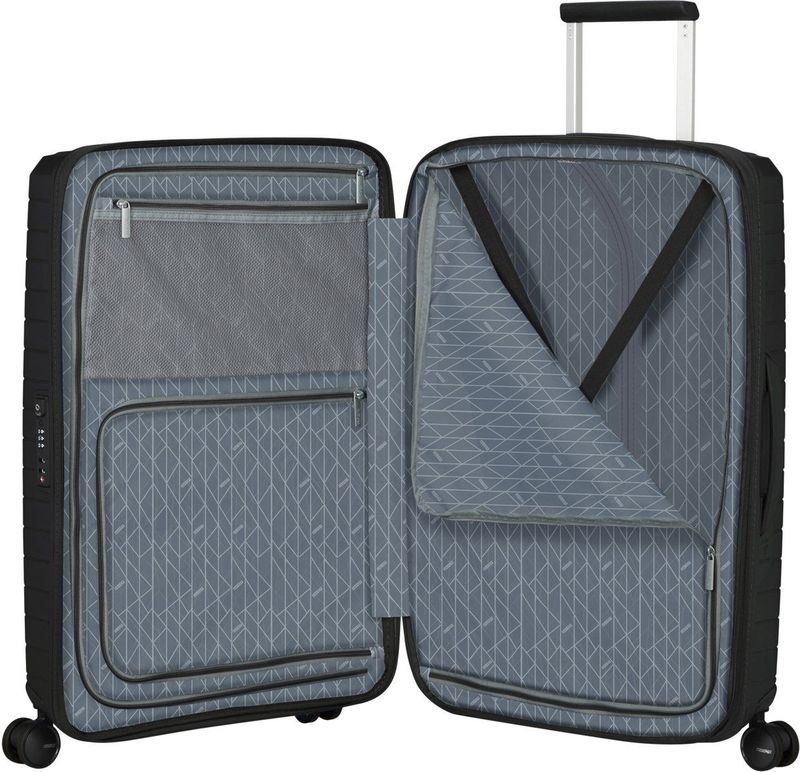 American Tourister - FastForward - Reiskoffer - Zwart - Polypropyleen - 67 Liter