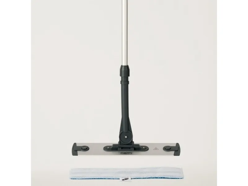 Polti Moppy Black Premium - Elektrisk moppe/damprenser - stav