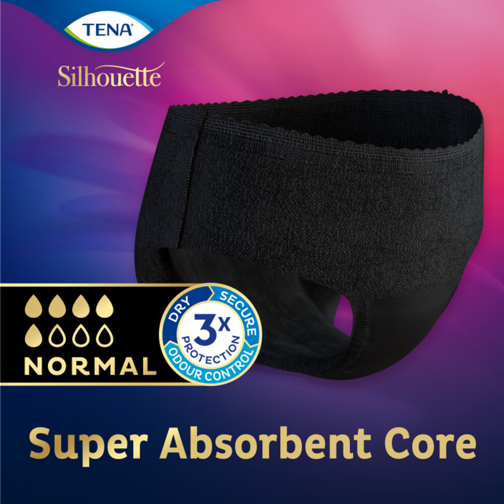 TENA Silhouette Underwear Low Waist Blanc Plus L10 stuks