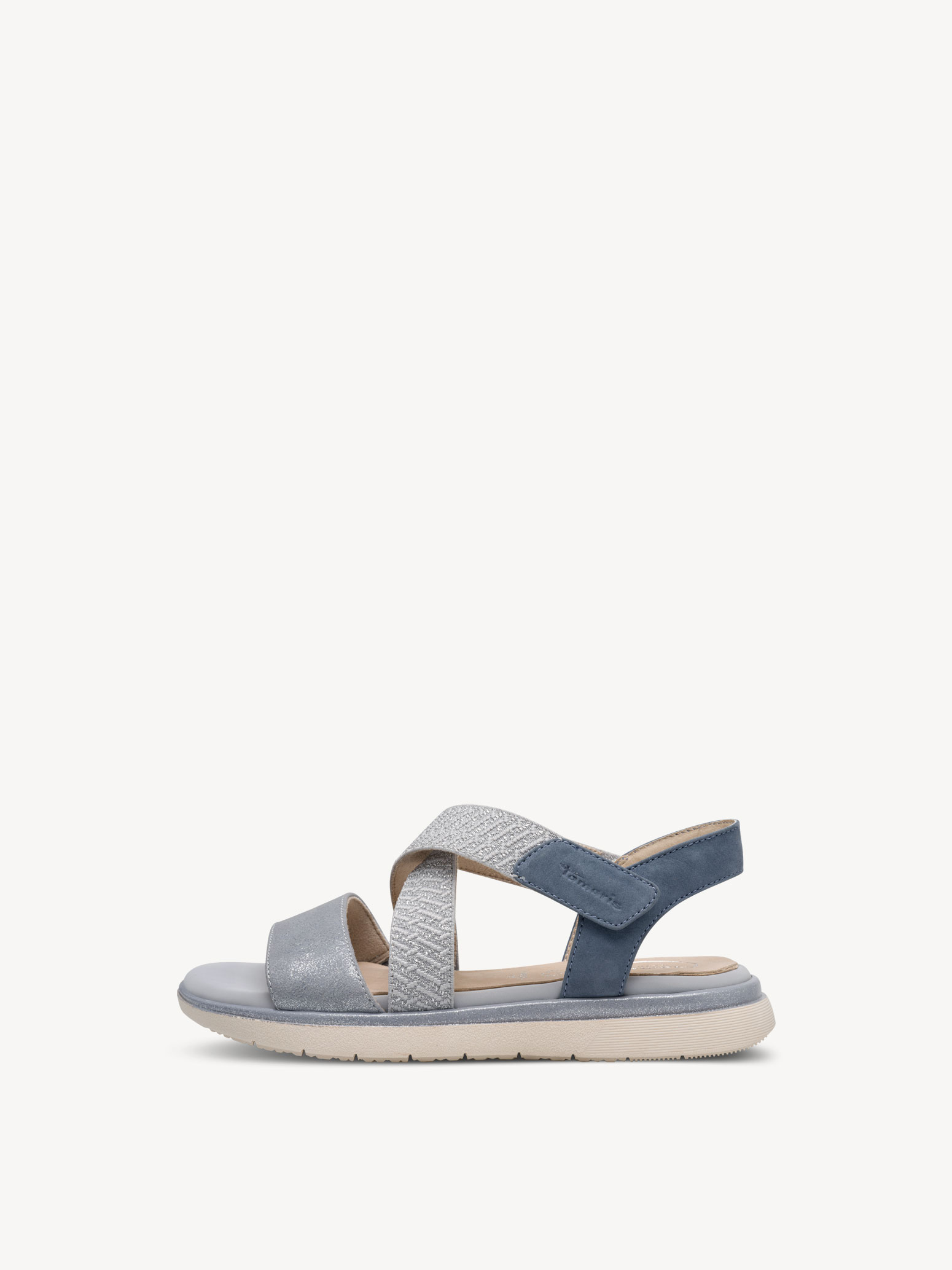 Leren Sandaal - blauw
