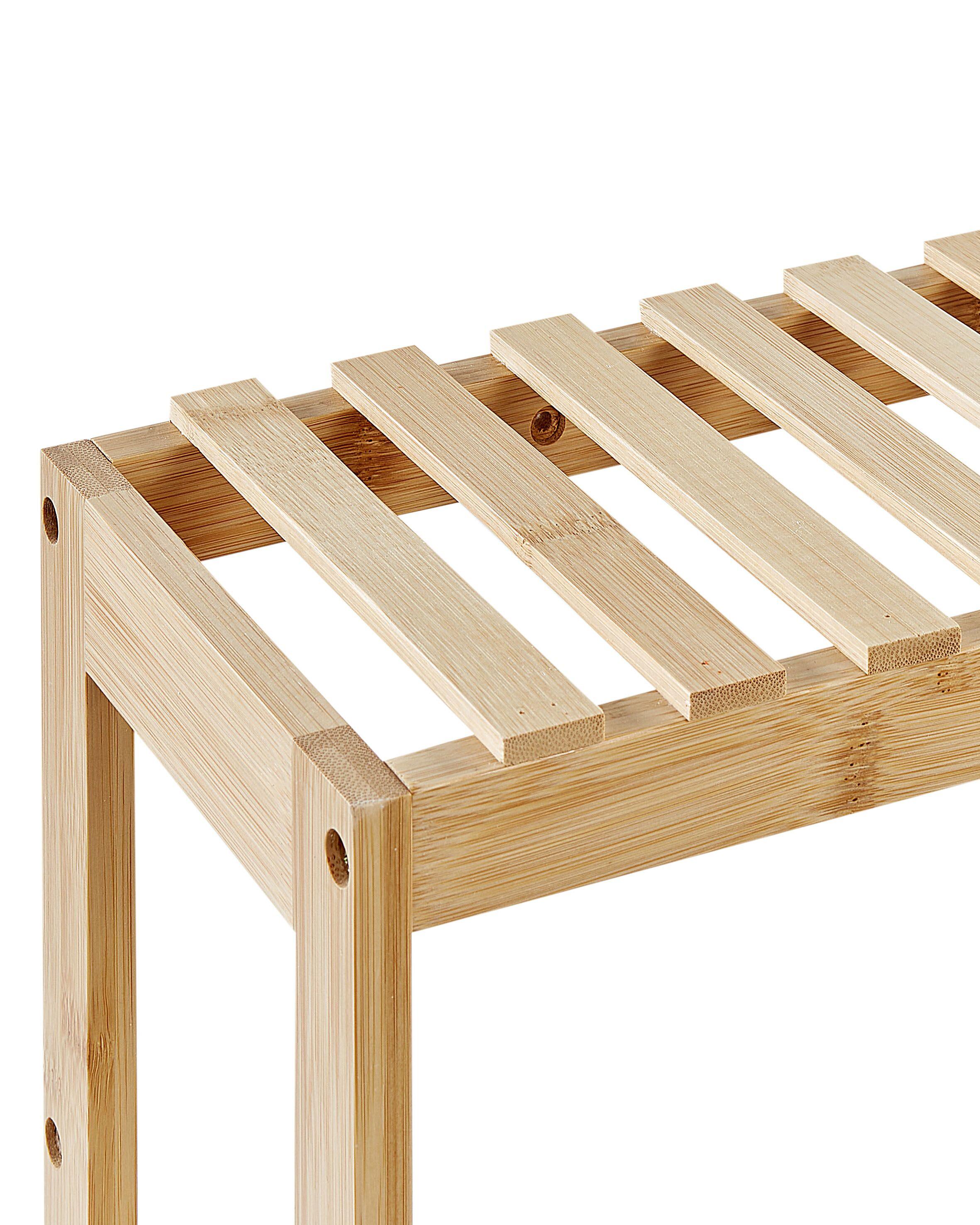 Wandplank bamboe lichthout PADUCAH