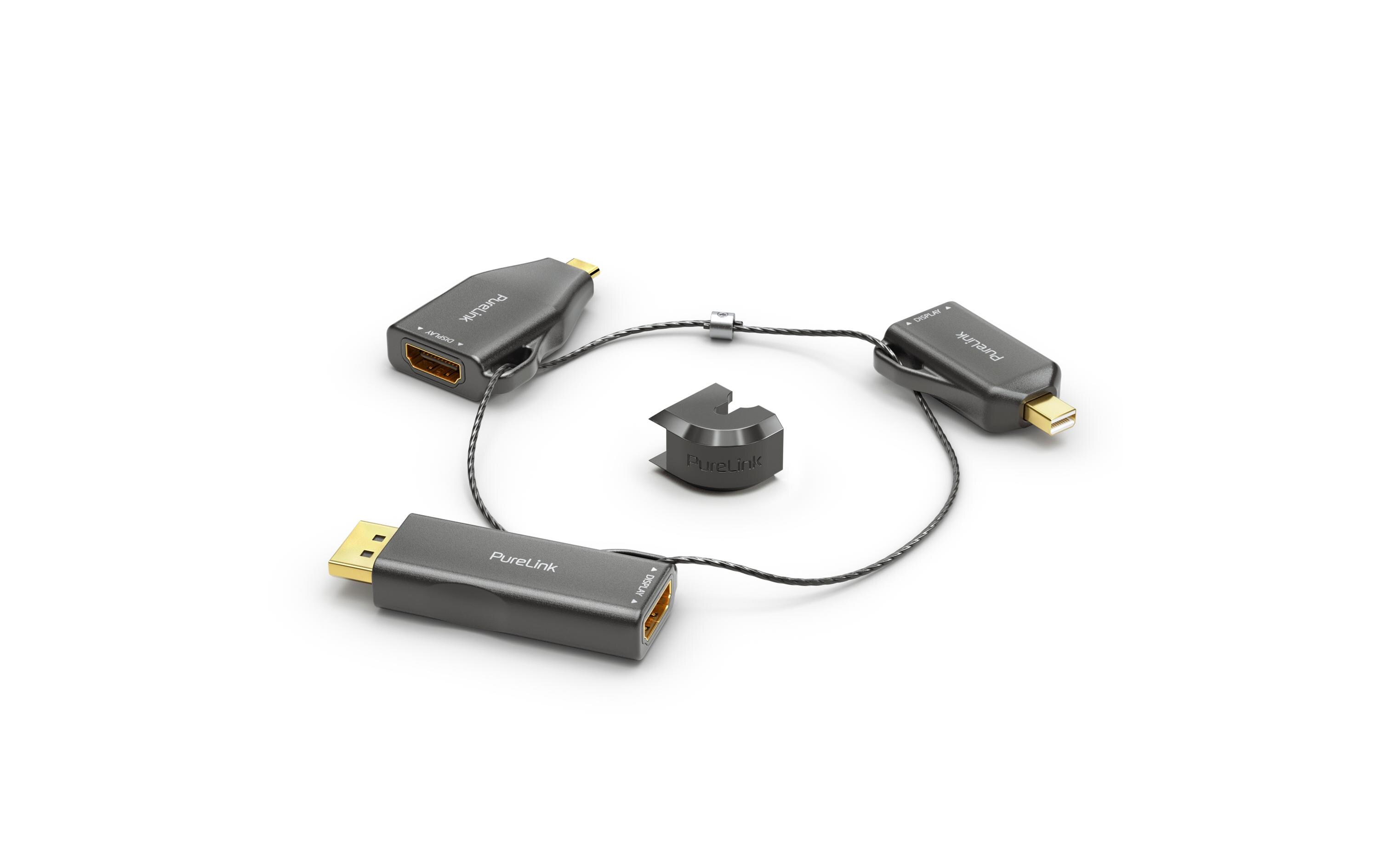 Adapterring IQ-AR100 HDMI2K HDMI Adapterring mit drei Adaptern