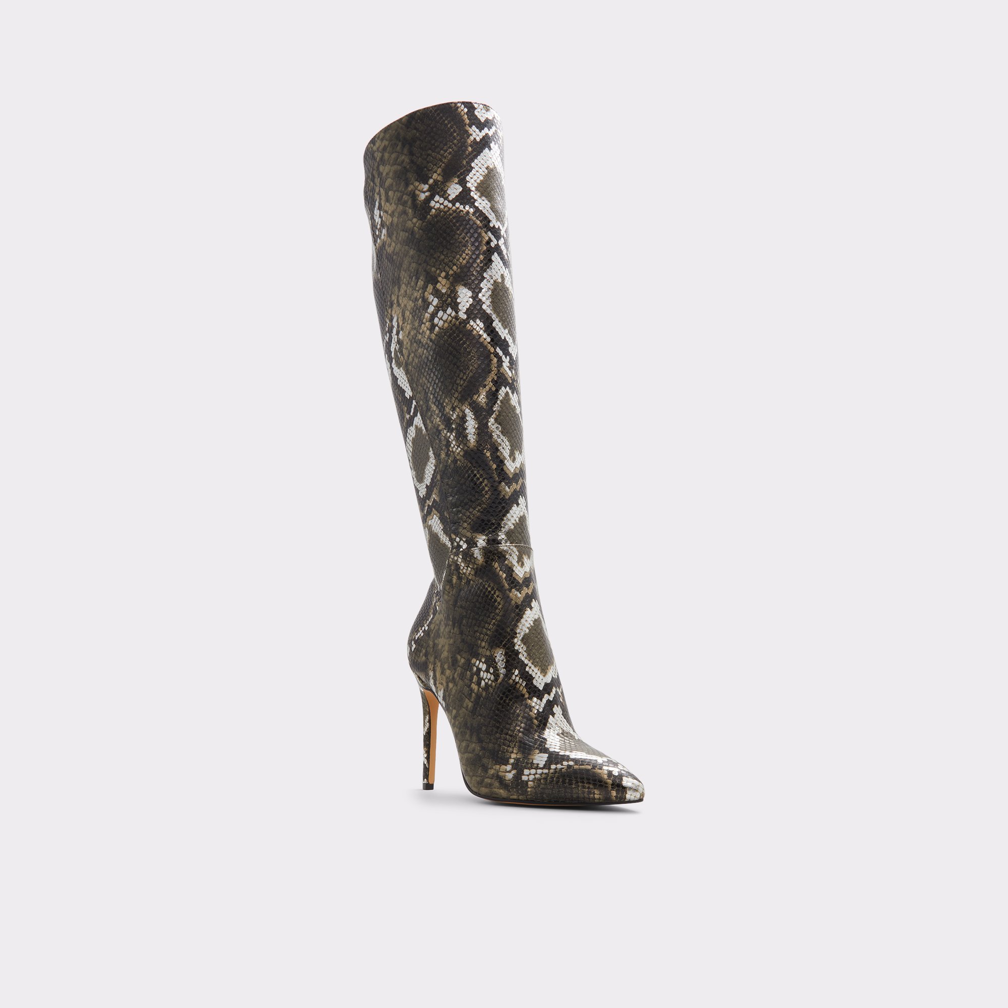 Sophialaan Khaki Women Dress boots