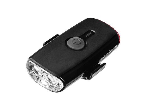 HEADLUX DUAL Helmlicht Scheinwerfer und Rücklicht  14010 Lumen, micro USB