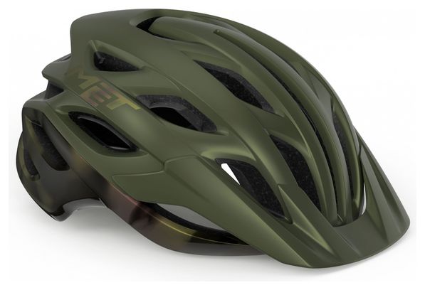 Casque MET Veleno Olive Iridescent Mat