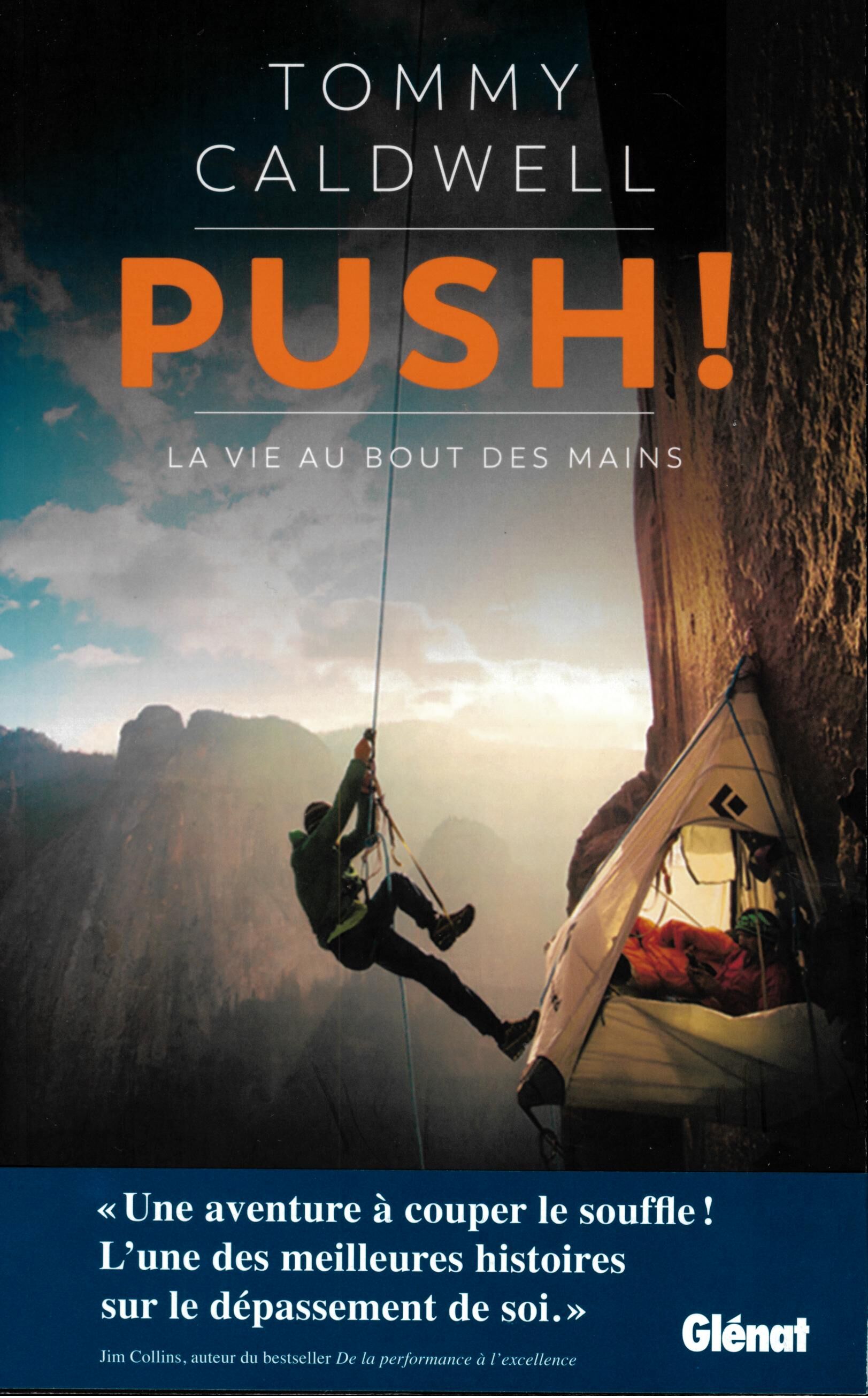 GLENAT - PUSH LA VIE AU BOUT DES MAINS