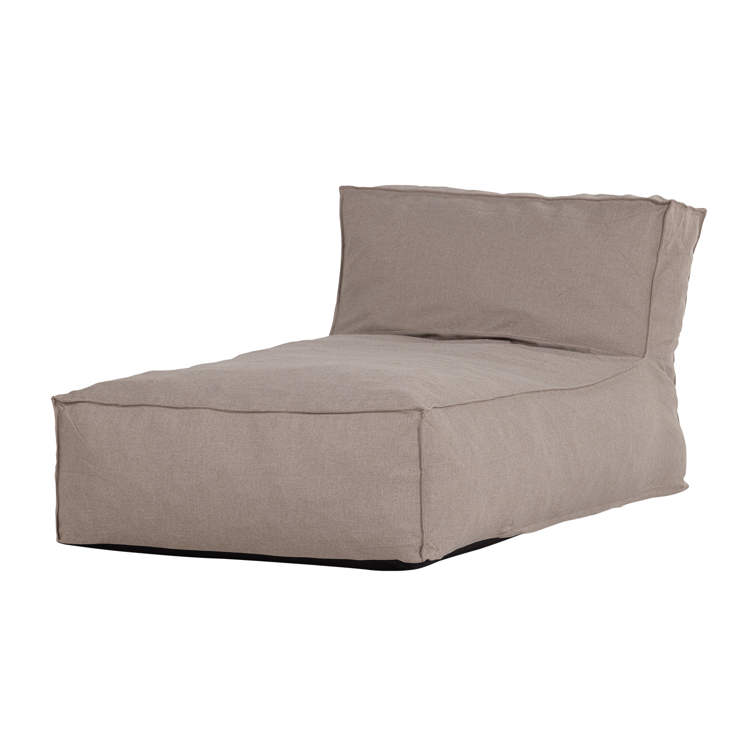 WOOOD Velora Ligbed Tuin - Polyester - Zand - 80x175x95