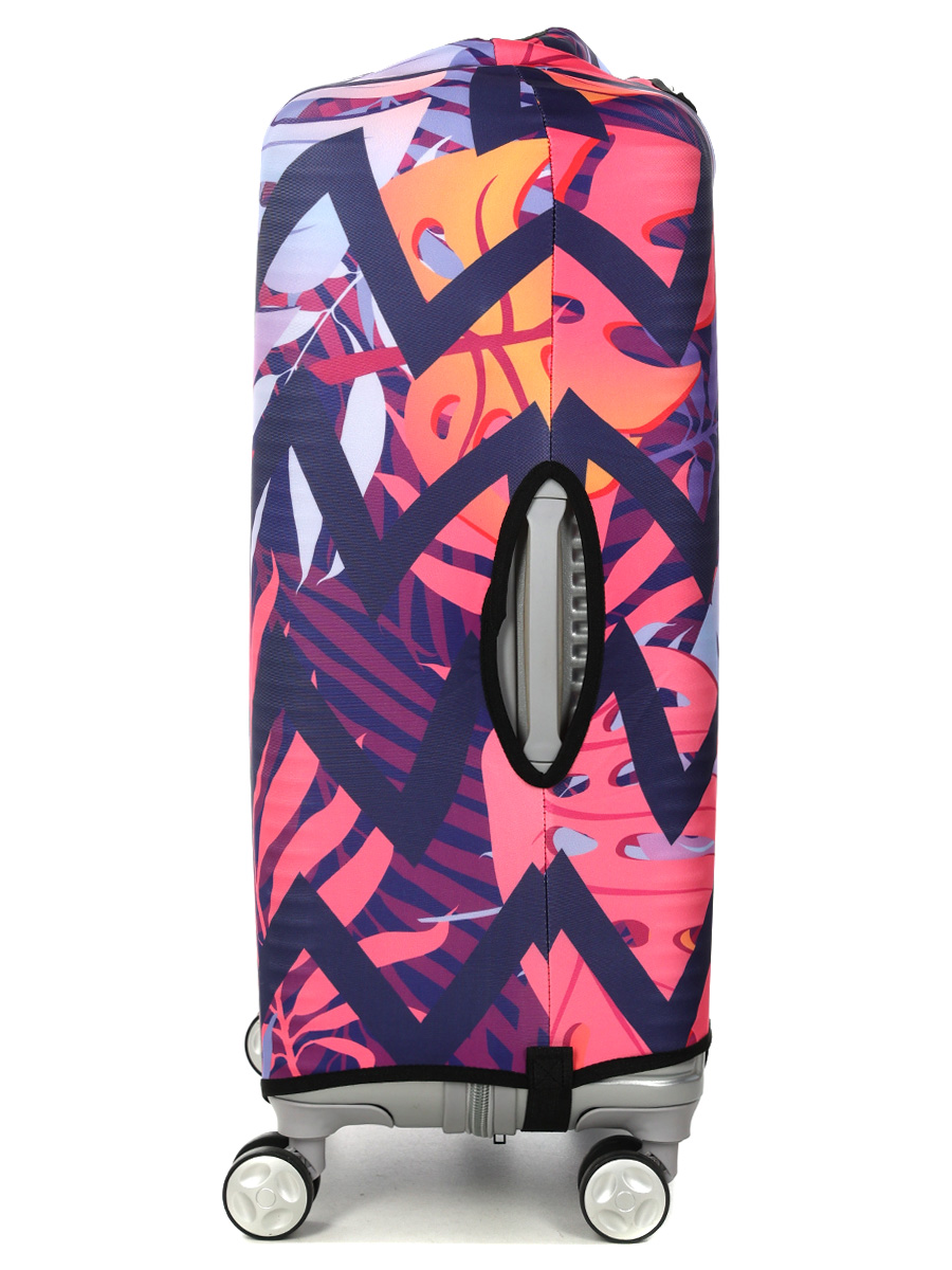 Housse de valise Periea Purple Zigzag S