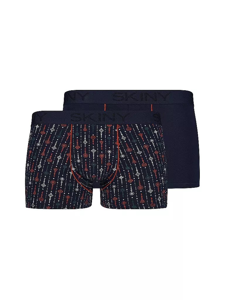 SKINY Pants 2er Pkg. crushed treedecoration selection grau