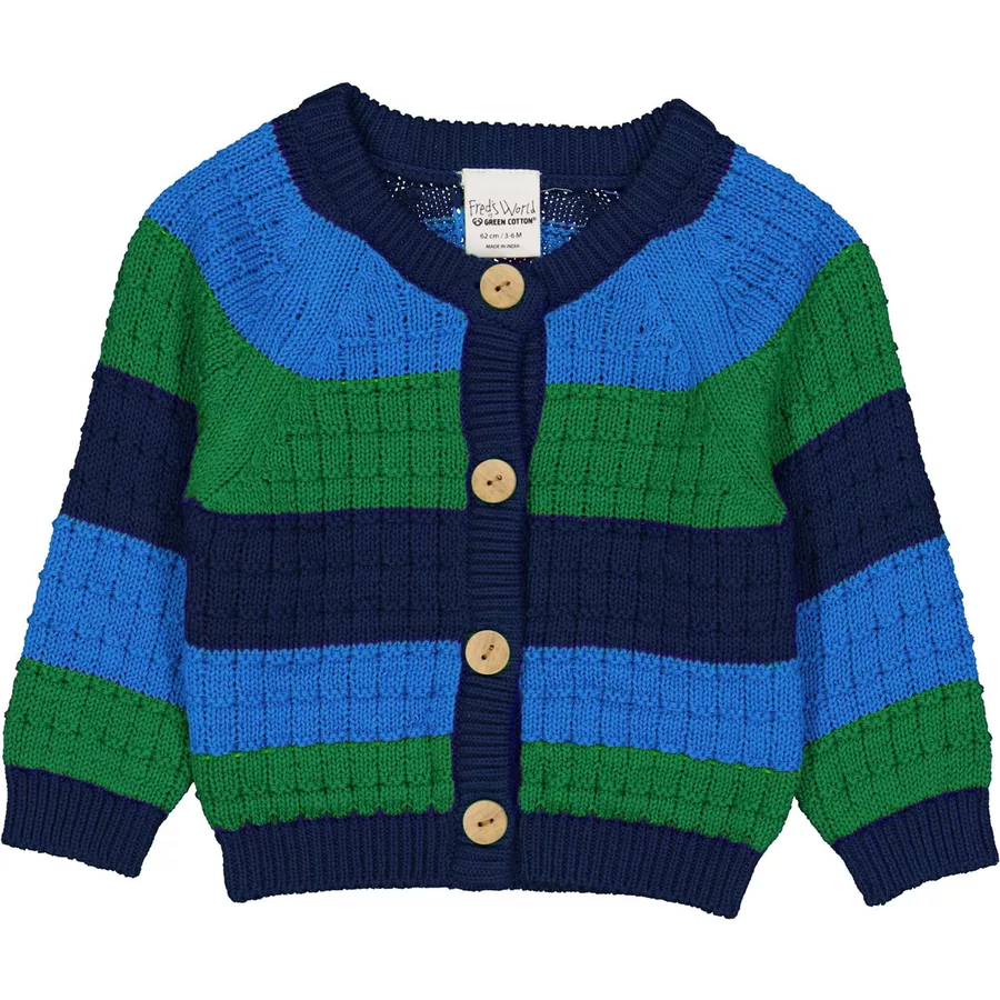 Fred's World Babystrickjacke blue